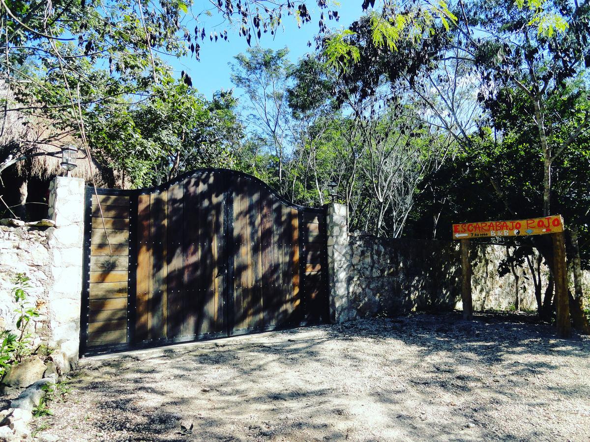 Escarabajo Rojo Bed & Breakfast Tulum Exterior photo